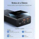 Baseus PPXJ30 Star Lord Digital Display Power Bank with 30000mAh capacity and fast charging feature, ideal for on-the-go charging.