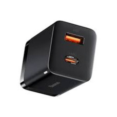 Baseus Super Si Pro Quick Charger Type C+USB 30W CN Adapter