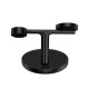 Baseus Swan 3-In-1 20W Wireless Magnetic Charging Bracket showing sleek design and functionality, ideal for fast charging multiple devices at once
