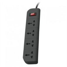 Belkin Power Stribe 4 Port 1.5 Meter Gray Economy Series (F9E400ZB)
