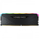 CORSAIR VENGEANCE RGB RS 16GB DDR4 3200MHz RAM module showcasing vibrant RGB lighting and sleek design