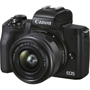 Canon EOS M50 Mark II 24.1MP With 15-45MM IS STM Lens 4K WI-FI Mirrorless Camera Unix Network | Laptop Shop | Jessore Computer City