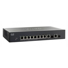 Cisco SG350-10P 10-port Gigabit PoE+ Managed Switch