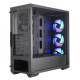 Cooler Master Masterbox MB520 ARGB Mid Tower ATX Casing showcasing RGB lights and sleek design, perfect for gaming setups