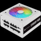 Corsair CX650F RGB White 650 Watt 80 Plus Bronze Fully Modular Power Supply