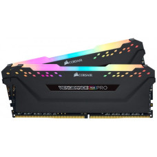 Corsair VENGEANCE RGB PRO 16GB (2 x 8GB) DDR4 3200MHz C16 RAM Kit Black