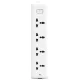 Deli E18337(03) 4-Ports Household Power Strip