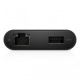 Dell Adapter USB-C to HDMI, VGA, Ethernet, and USB 3.0 DA200 available at Unix Network in Jashore