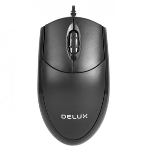 Delux M331BU Wired Optical Mouse Unix Network | Laptop Shop | Jessore Computer City