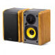 Edifier R1010BT Bluetooth Bookshelf Speaker showcasing sleek design and quality finish, perfect for modern home audio setups.