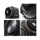 Edifier S550 Cinema Speaker displayed in a modern home theater setting, showcasing its sleek design and powerful sound