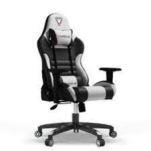 FURGLE Carry Series Racing-Style Gaming Chair White & Red