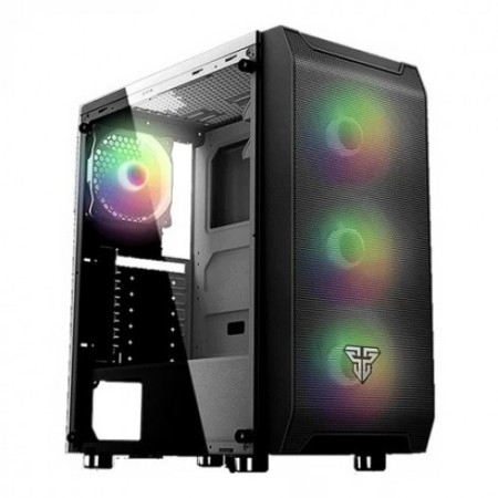 "Introducing the Fantech Aero CG80 RGB Mid Tower ATX Gaming Case - Level up Your Gaming Setup"
