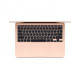 Apple MacBook Air 13.3-Inch with 8-core M1 chip, 8GB RAM, and 256GB SSD in Gold color, perfect for everyday tasks