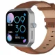 G-TiDE S1 Lite Bluetooth Calling Smartwatch Leather Brown
