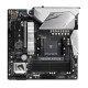 GIGABYTE B550M Aorus Pro AX motherboard showcasing its advanced features and design for high-performance gaming and computing