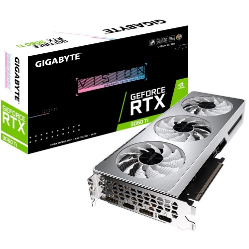 GIGABYTE GeForce RTX 3060 Ti Vision OC 8GB (rev. 2.0) Graphics Card Unix Network | Laptop Shop | Jessore Computer City