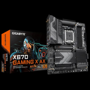 GIGABYTE X670 GAMING X AX DDR5 AMD AM5 ATX Motherboard Unix Network | Laptop Shop | Jessore Computer City
