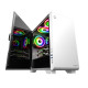 Gamdias MARS E2 Micro Tower Casing in white designed for gamers, featuring a compact and stylish design ideal for any setup.