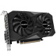 Gigabyte GeForce GTX 1650 D6 WINDFORCE OC 4G Graphics Card showcasing its sleek design and cooling features, ideal for gaming setups.