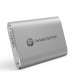 HP P500 500GB Type-C Portable SSD showcasing its sleek design and compact size for efficient data storage and transfer.