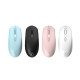 The IMICE G2 rechargeable Bluetooth dual wireless mouse showcased on a desk for enhanced productivity.