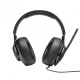JBL Quantum 300 wired over-ear gaming headphones with flip-up mic, perfect for immersive gaming experiences.