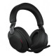 Jabra Evolve2 85 MS DUO headphones featuring noise cancellation and wireless technology, ideal for office and personal use.