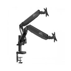 Kaloc KLC-DS90-2 Double Arm Monitor/TV Desktop Mount Stand With Cable Management System