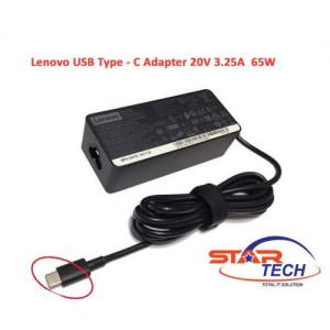 Laptop Power Charger Adapter Orginal 65W Type-C for Lenovo Unix Network | Laptop Shop | Jessore Computer City