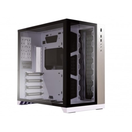 "The Ultimate Gaming Case: Introducing the Lian Li O11DW O11 Dynamic ATX Mid Tower Gaming Case in White"