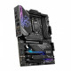 MSI MPG Z590 GAMING EDGE WIFI motherboard showcasing M-ATX design for high-performance gaming with advanced features.