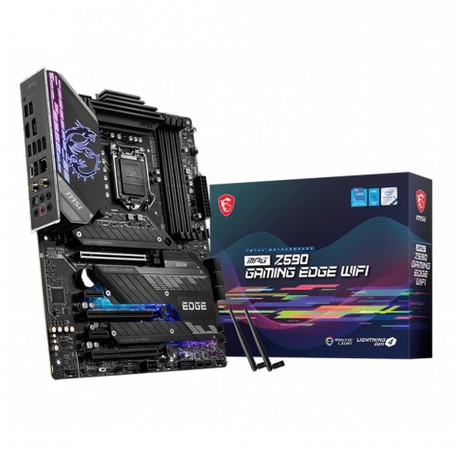 MSI MPG Z590 GAMING EDGE WIFI 10th and 11th Gen M-ATX Motherboard Unix Network | Laptop Shop | Jessore Computer City