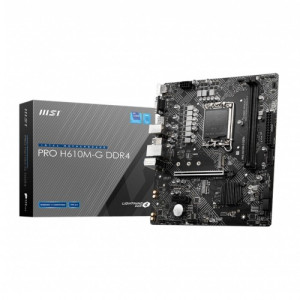 MSI PRO H610M-G DDR4 12th Gen Micro-ATX Motherboard Unix Network | Laptop Shop | Jessore Computer City