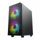 MaxGreen A367BK Mid-Tower Casing showcasing its sleek design and optimal airflow features, perfect for gaming and PC building in Bangladesh.