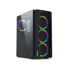 MaxGreen JX188-2 Mid-Tower RGB ATX Gaming Case