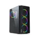 MaxGreen JX188-2 Mid-Tower RGB ATX Gaming Case