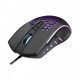 Meetion MT-GM015 lightweight honeycomb gaming mouse with RGB backlighting showcasing ergonomic design and precision tracking for gamers