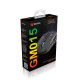 Meetion MT-GM015 lightweight honeycomb gaming mouse with RGB backlighting showcasing ergonomic design and precision tracking for gamers