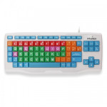 Meetion MT-K800 Colored Big Keys Kids Keyboard