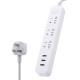 Mi Smart Home Strip Socket Outlet Plug for seamless control of your devices via WiFi app in Bangladesh