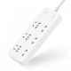 Mi Smart Home Strip Socket Outlet Plug for seamless control of your devices via WiFi app in Bangladesh