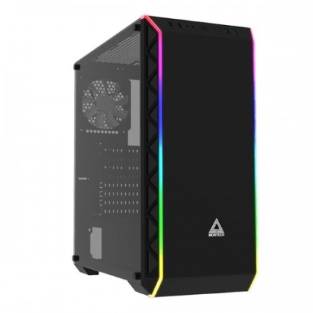 Introducing the Montech AIR 900 ARGB Black ATX Mid Tower Case: Sleek Design, Superior Cooling, and Customizable RGB Lighting Options