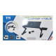 Multifunctional laptop desk with adjustable folding stand, designed for ergonomic comfort and space-saving convenience in Bangladesh.