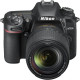 NIKON D7500 20.9 MP DSLR camera featuring an 18-140mm lens, Bluetooth, Wi-Fi, and a touchscreen for enhanced photography