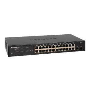 Netgear GS324T 24-Port Gigabit Managed Rackmount Smart Switch with SFP Unix Network | Laptop Shop | Jessore Computer City