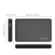 Image of ORICO 2.5 USB 3.0 SATA Drive Enclosure showcasing its sleek design and functionality