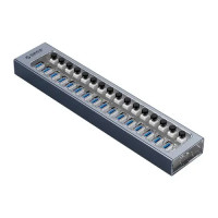 ORICO AT2U3-16AB 16-Port USB3.0 Hub with Individual Switches