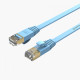 High-speed ORICO PUG-C7B 8 Meter CAT7 flat Ethernet cable designed for optimal performance in gaming and streaming activities.