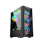 OVO E-335D LED Mid-Tower Gaming Case